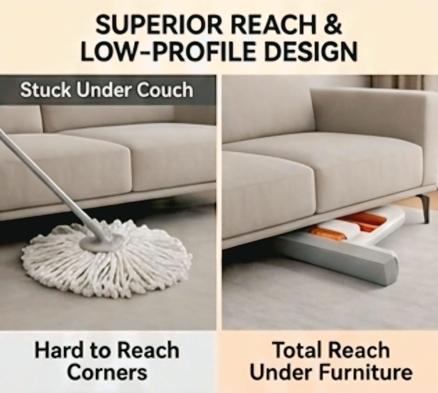 Clean Any Mess in Seconds – Portable Mini Mop