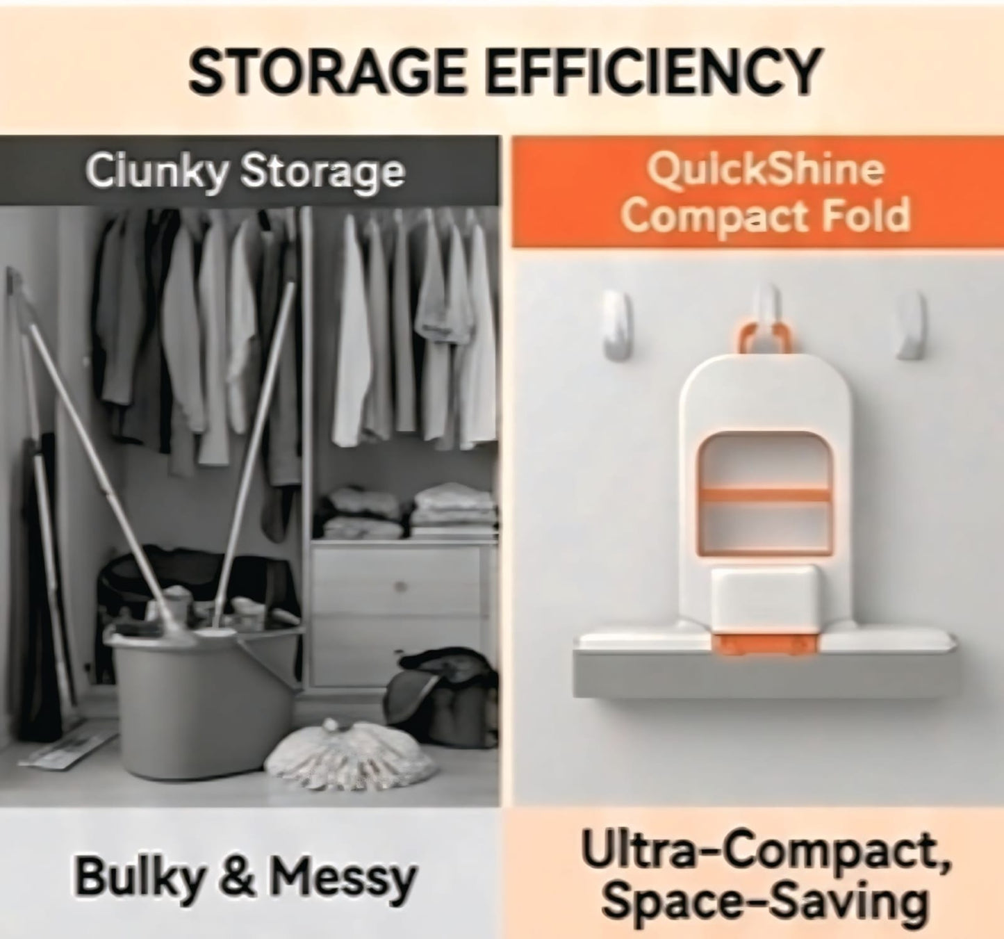 Clean Any Mess in Seconds – Portable Mini Mop